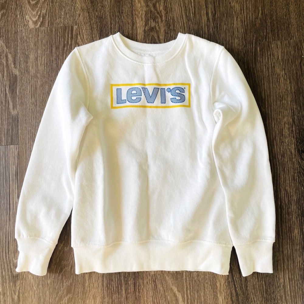 Levi’s Kids Fleece Lined Crew Neck Sweatshirt